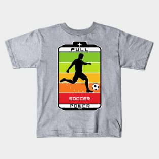 Soccer full power Kids T-Shirt